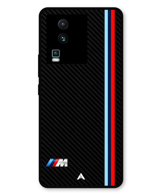 BMW Car Logo 1 Metal Back Cover Phone Case for iQOO Neo 7