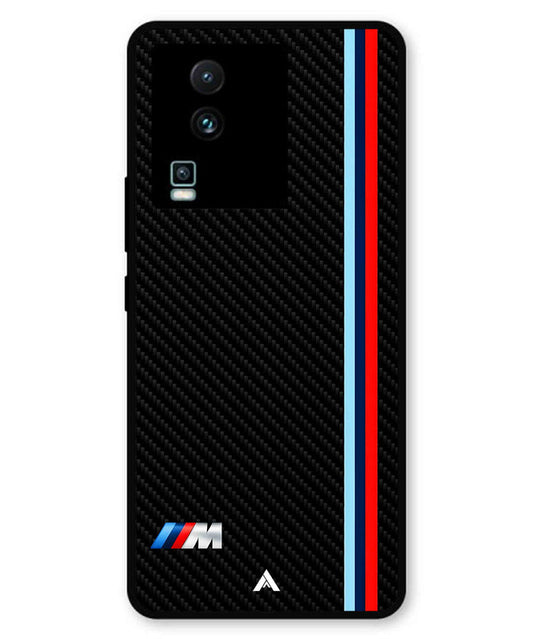 BMW Car Logo 1 Metal Back Cover Phone Case for iQOO Neo 7 Pro