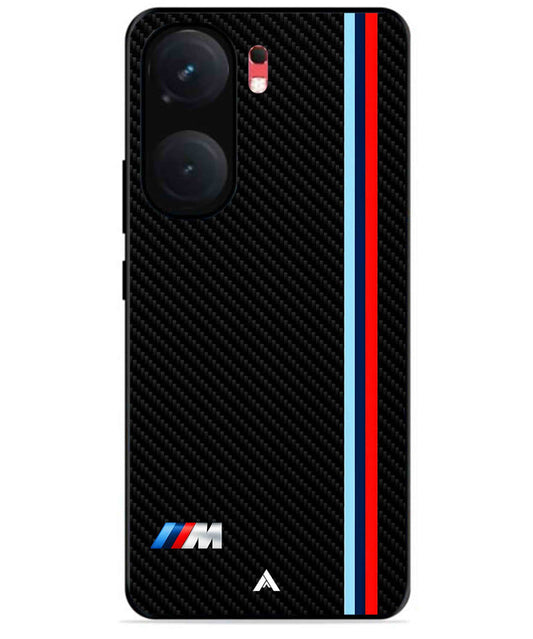 BMW Car Logo 1 Metal Back Cover Phone Case for iQOO Neo 9 Pro