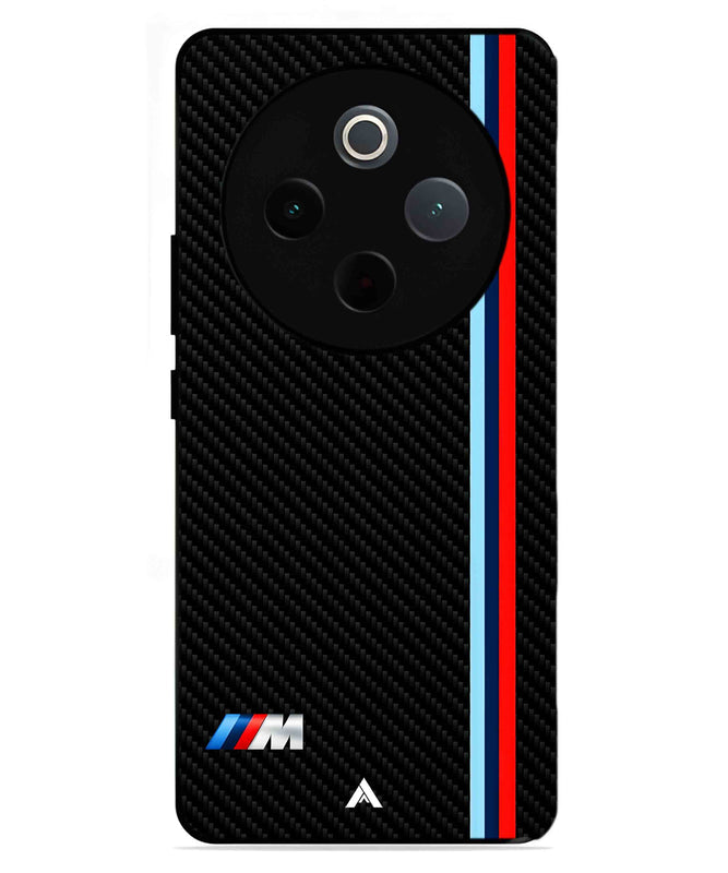 BMW Car Logo 1 Metal Back Cover Phone Case for iQOO Z10