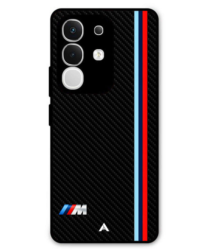 BMW Car Logo 1 Metal Back Cover Phone Case for iQOO Z10x