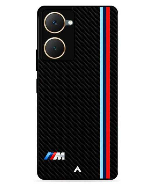 BMW Car Logo 1 Metal Back Cover Phone Case for iQOO Z9 Lite