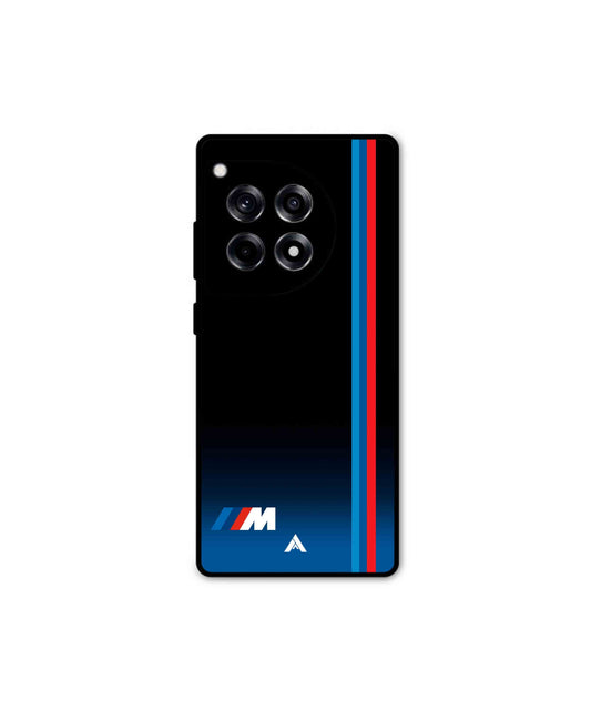 BMW Car Logo 4 Metal Back Cover Phone Case for Oneplus 12R