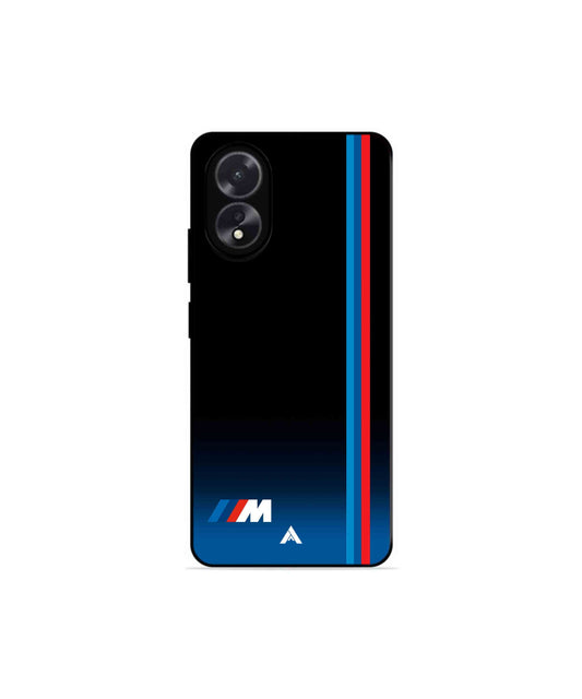 BMW Car Logo 4 Metal Back Cover Phone Case for Oppo A38