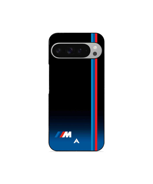 BMW Car Logo 4 Metal Back Cover Phone Case for Pixel 9 Pro