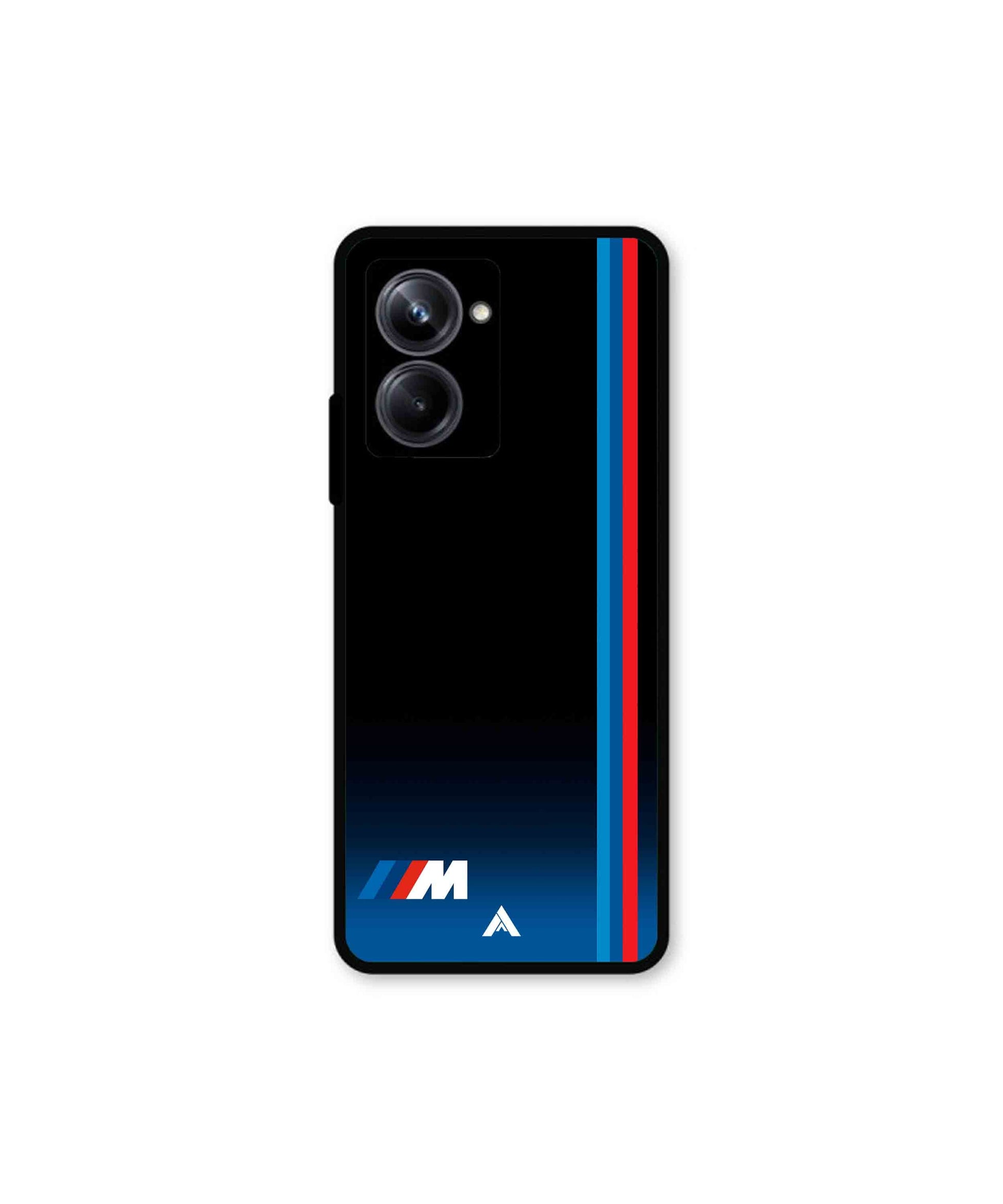 BMW Car Logo 4 Metal Back Cover Phone Case for Realme 10 Pro