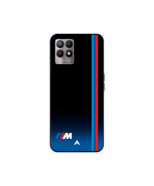 BMW Car Logo 4 Metal Back Cover Phone Case for Realme 8 Pro