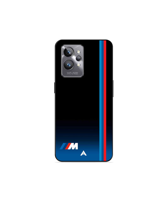 BMW Car Logo 4 Metal Back Cover Phone Case for Realme GT 2 Pro