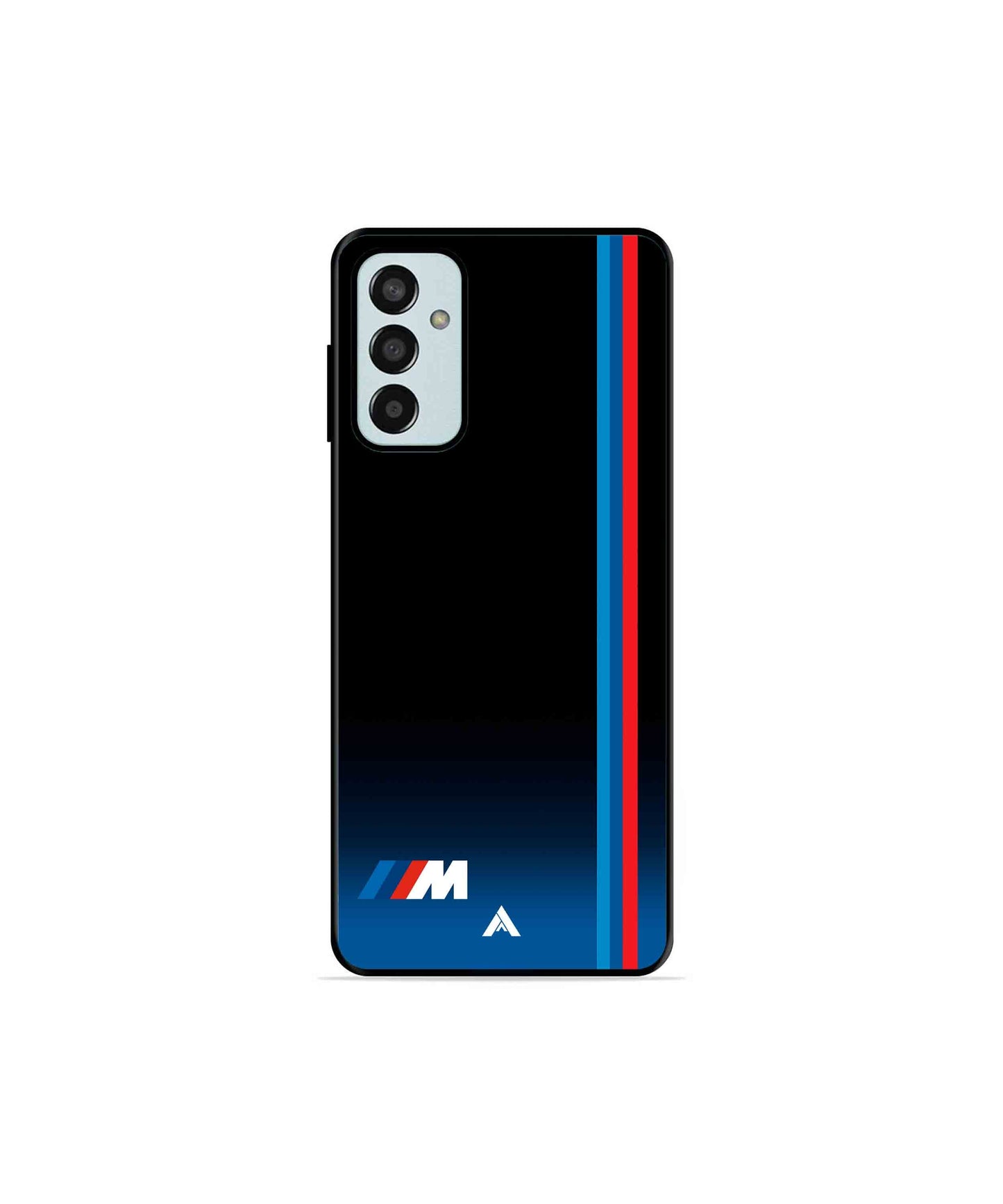 BMW Car Logo 4 Metal Back Cover Phone Case for Samsung Galaxy M13 4G