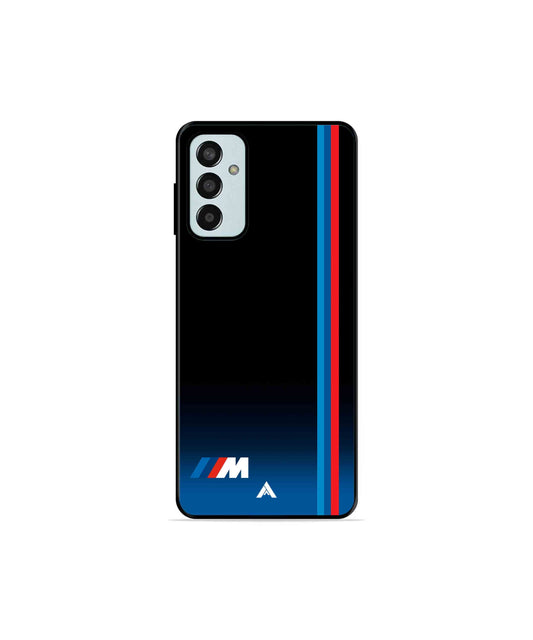 BMW Car Logo 4 Metal Back Cover Phone Case for Samsung Galaxy M13 4G