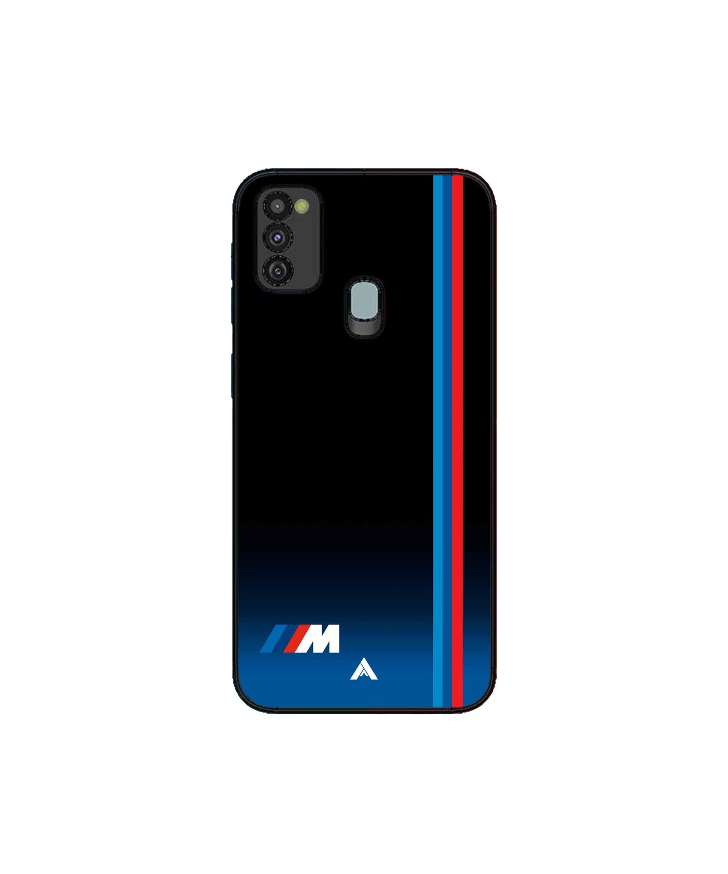 BMW Car Logo 4 Metal Back Cover Phone Case for Samsung Galaxy M30s