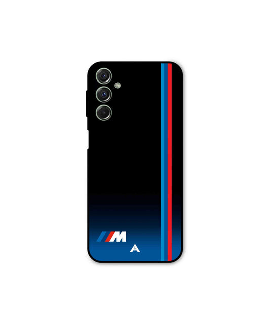 BMW Car Logo 4 Metal Back Cover Phone Case for Samsung Galaxy M34
