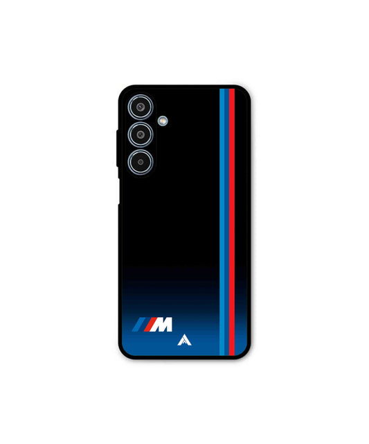 BMW Car Logo 4 Metal Back Cover Phone Case for Samsung Galaxy M35