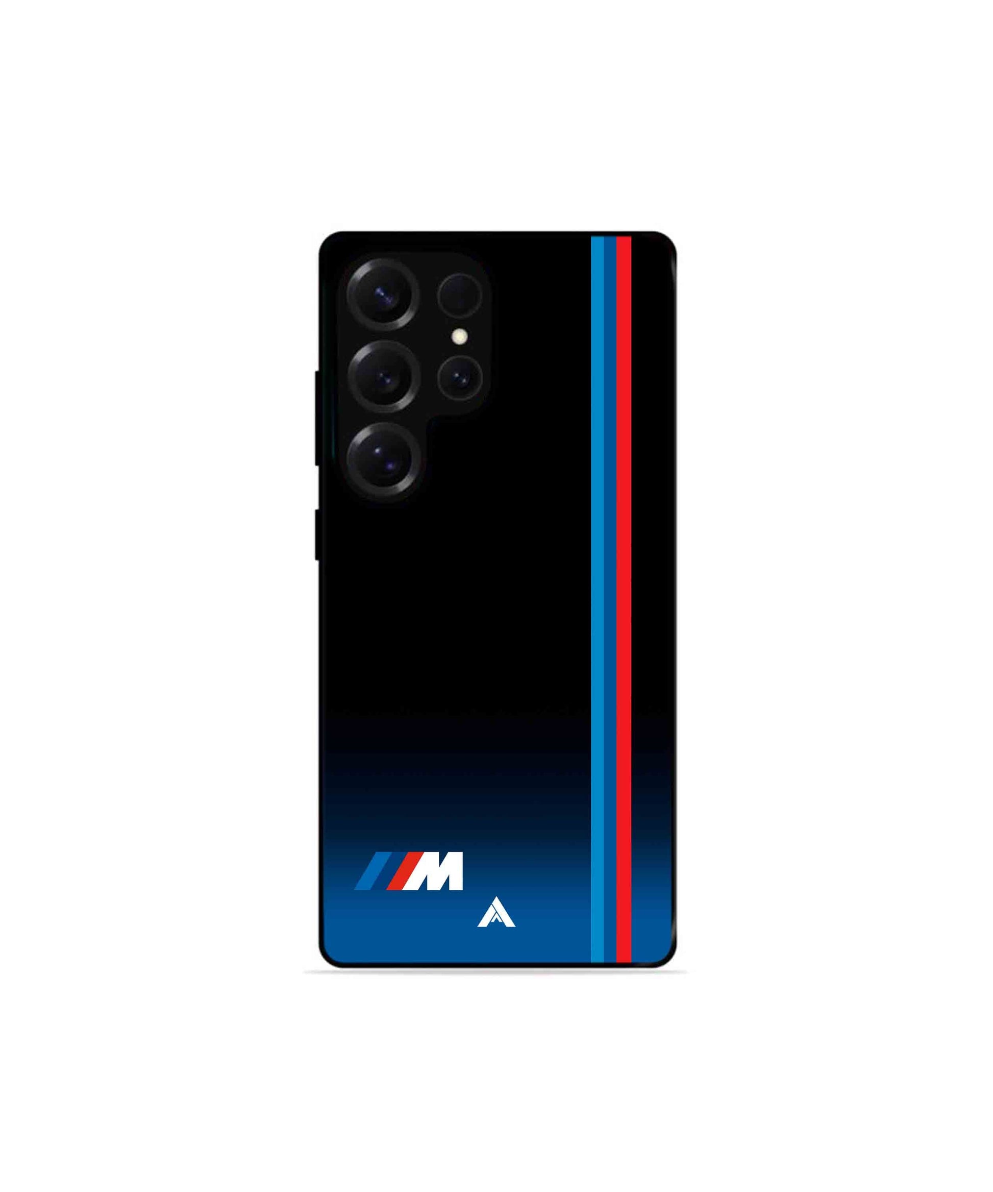 BMW Car Logo 4 Metal Back Cover Phone Case for Samsung Galaxy S25 Ultra