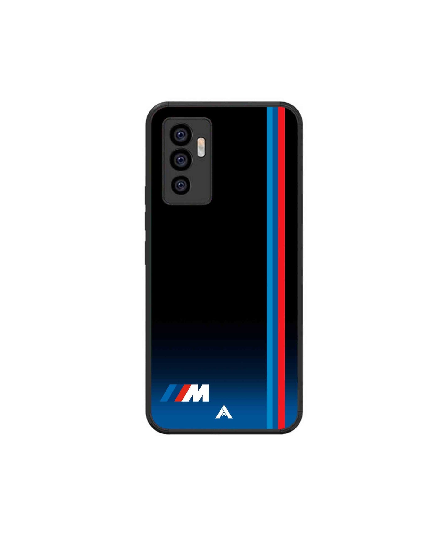 BMW Car Logo 4 Metal Back Cover Phone Case for Vivo T1