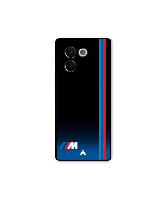 BMW Car Logo 4 Metal Back Cover Phone Case for Vivo v30e
