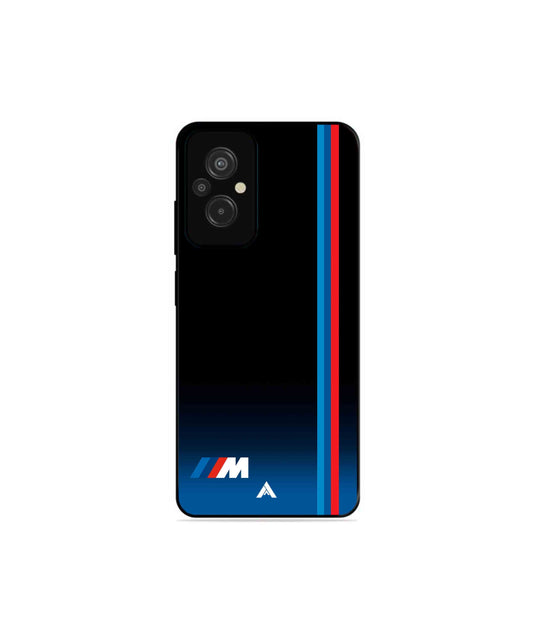 BMW Car Logo 4 Metal Back Cover Phone Case for Xiaomi Redmi 11 Prime 4G