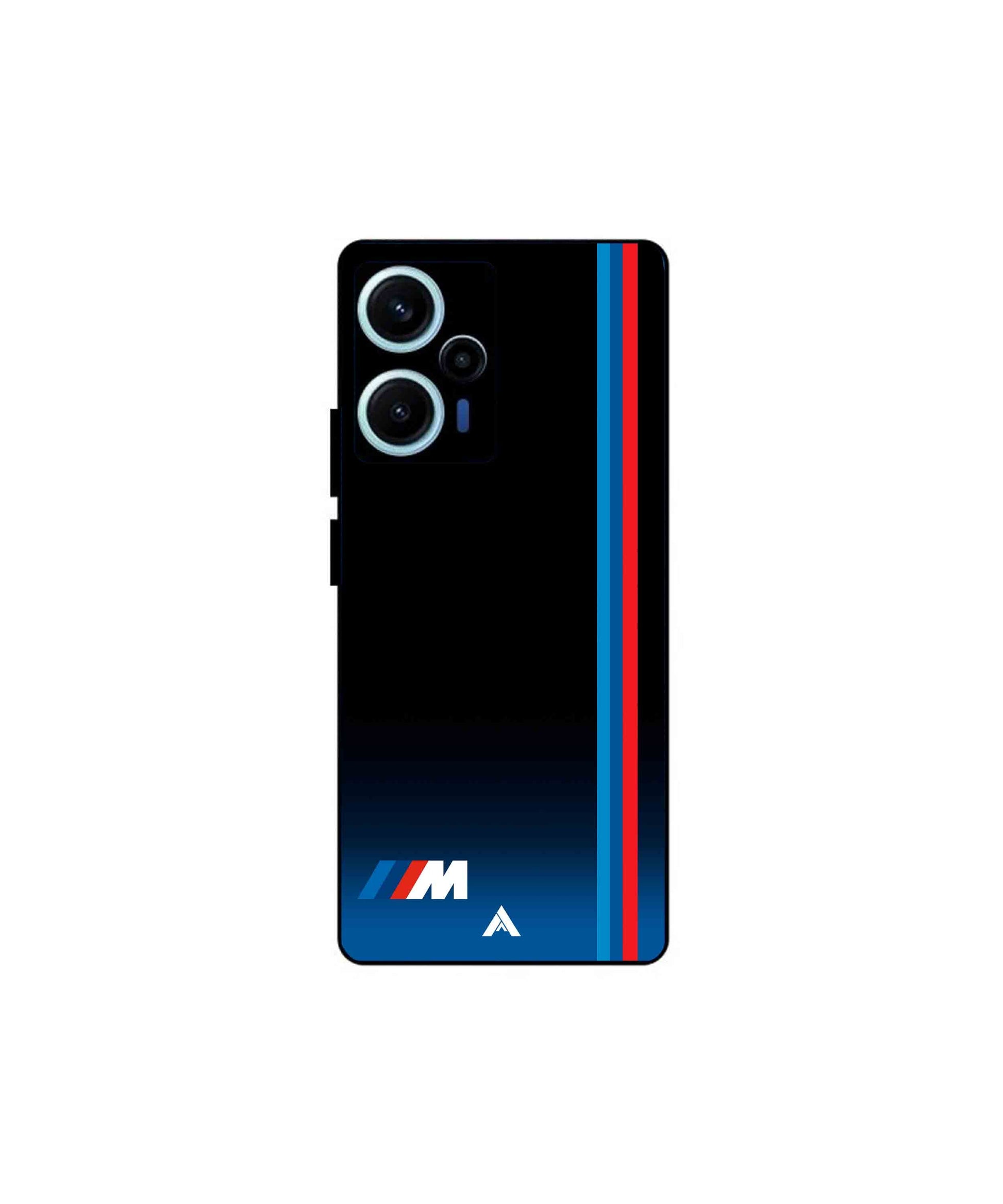 BMW Car Logo 4 Metal Back Cover Phone Case for Xiaomi Redmi Note 12 Turbo