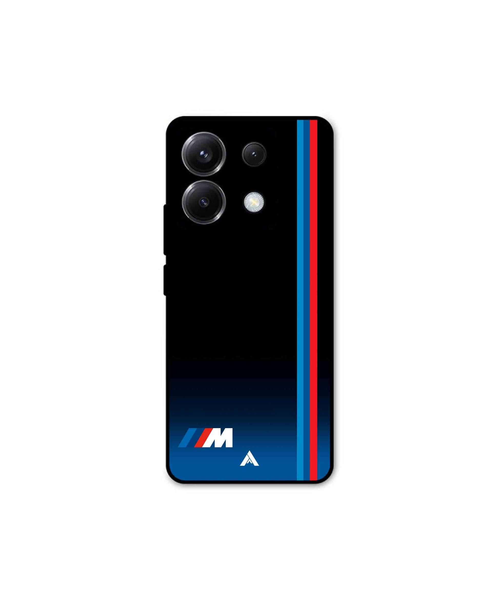 BMW Car Logo 4 Metal Back Cover Phone Case for Xiaomi Redmi Note 13