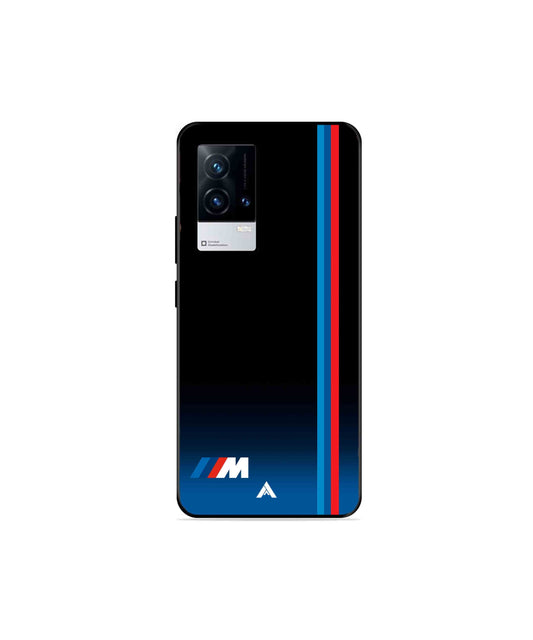 BMW Car Logo 4 Metal Back Cover Phone Case for iQOO 9