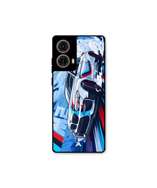 BMW M2 Metal Back Cover Phone Case for Moto Edge 50 Fusion