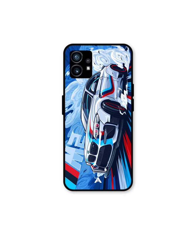BMW M2 Metal Back Cover Phone Case for Nothing Phone 1