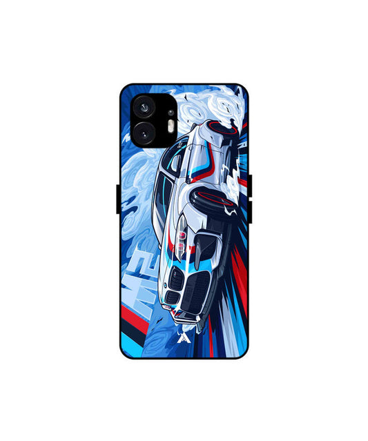 BMW M2 Metal Back Cover Phone Case for Nothing Phone 2a