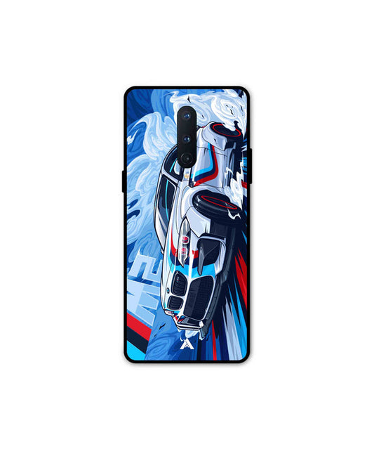 BMW M2 Metal Back Cover Phone Case for Oneplus 8