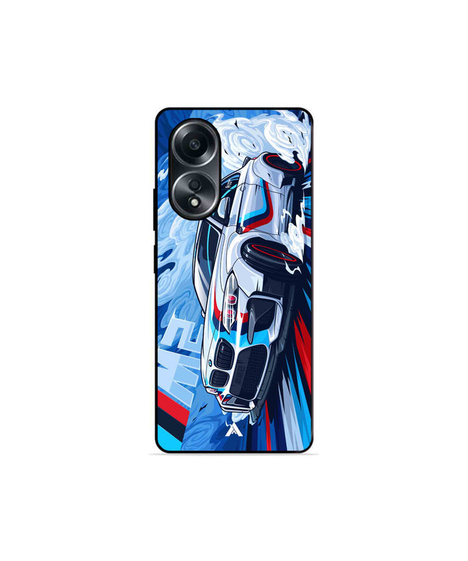 BMW M2 Metal Back Cover Phone Case for Oppo A58