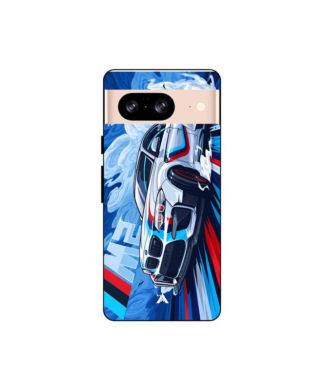 BMW M2 Metal Back Cover Phone Case for Pixel 8