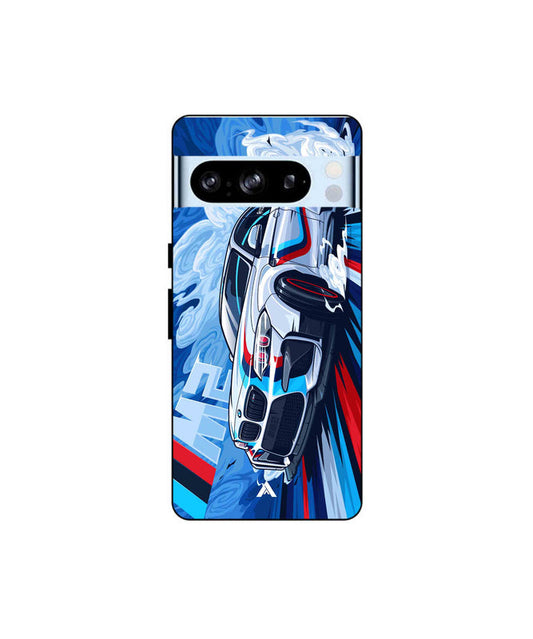 BMW M2 Metal Back Cover Phone Case for Pixel 8 Pro