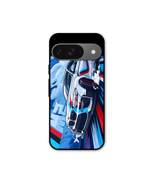 BMW M2 Metal Back Cover Phone Case for Pixel 9