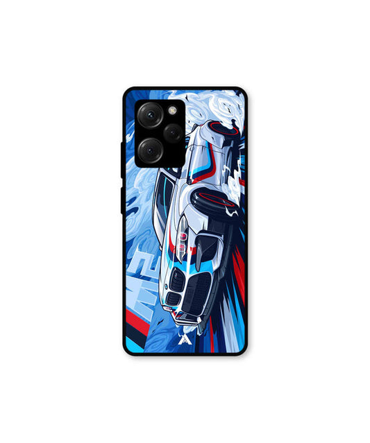 BMW M2 Metal Back Cover Phone Case for Poco X5 Pro