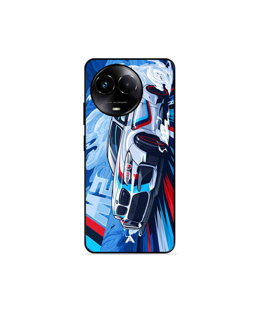 BMW M2 Metal Back Cover Phone Case for Realme 11X