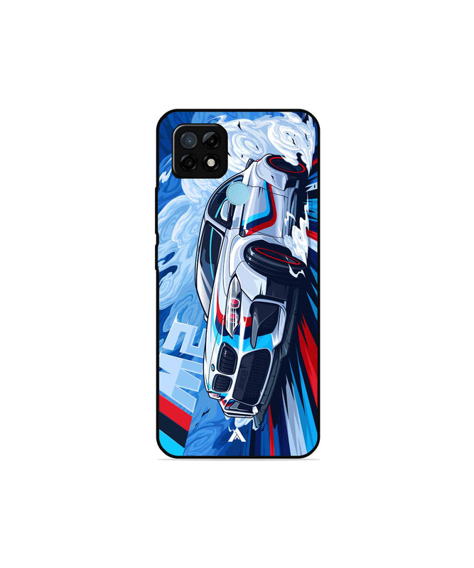 BMW M2 Metal Back Cover Phone Case for Realme C21Y
