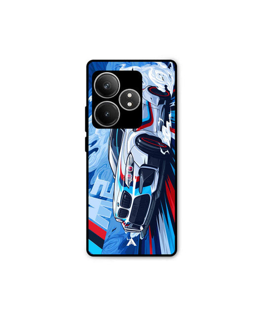 BMW M2 Metal Back Cover Phone Case for Realme GT 6T