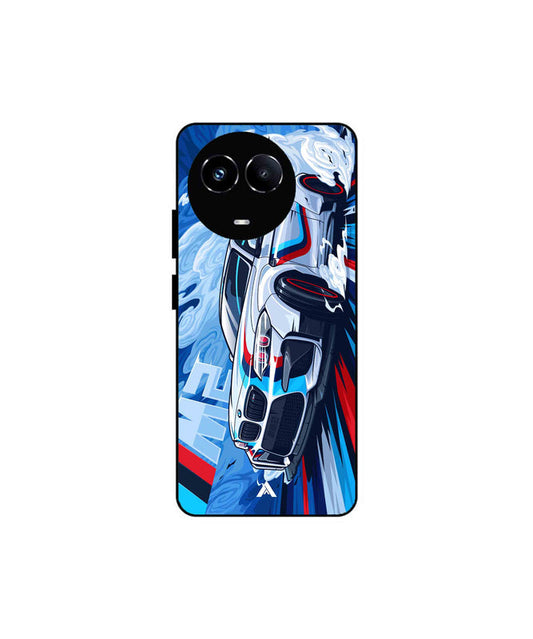 BMW M2 Metal Back Cover Phone Case for Realme Narzo 60X