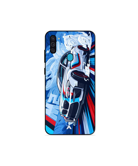 BMW M2 Metal Back Cover Phone Case for Samsung Galaxy A11