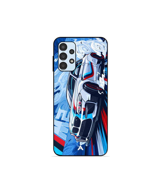 BMW M2 Metal Back Cover Phone Case for Samsung Galaxy A13 4G