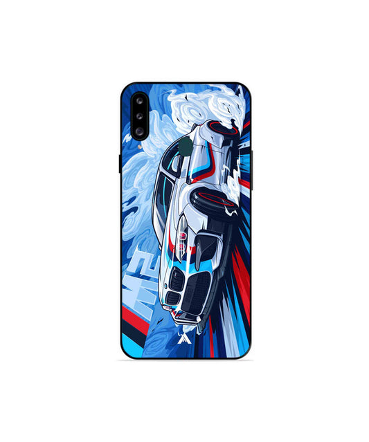 BMW M2 Metal Back Cover Phone Case for Samsung Galaxy A20s