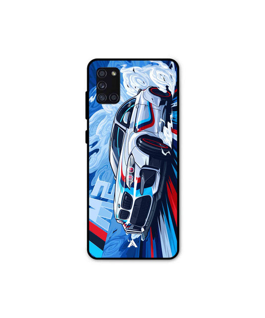BMW M2 Metal Back Cover Phone Case for Samsung Galaxy A31