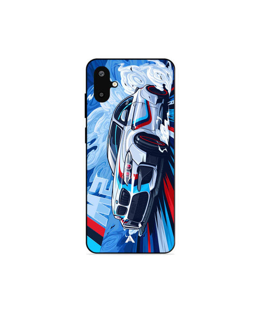BMW M2 Metal Back Cover Phone Case for Samsung Galaxy F06