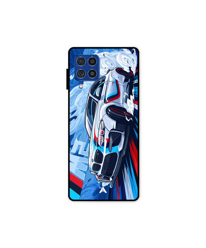 BMW M2 Metal Back Cover Phone Case for Samsung Galaxy F62