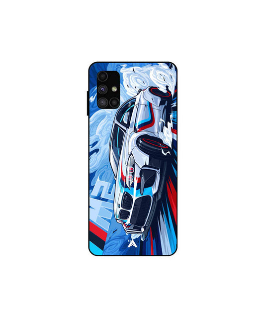 BMW M2 Metal Back Cover Phone Case for Samsung Galaxy M51
