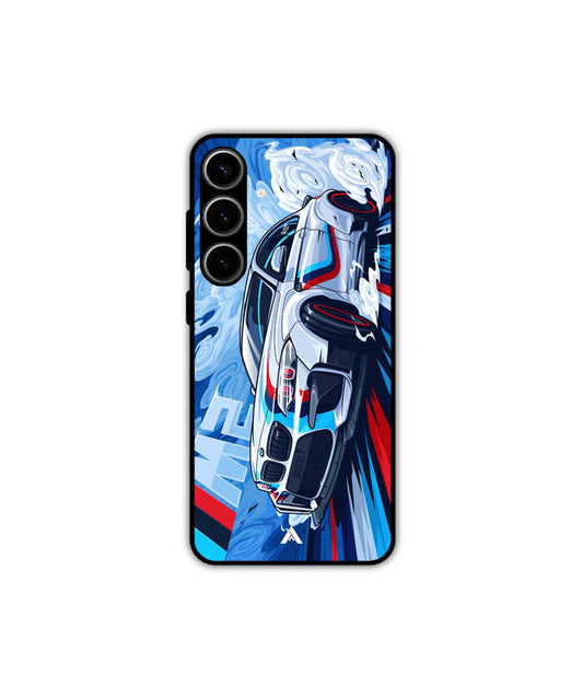 BMW M2 Metal Back Cover Phone Case for Samsung Galaxy S24 Plus