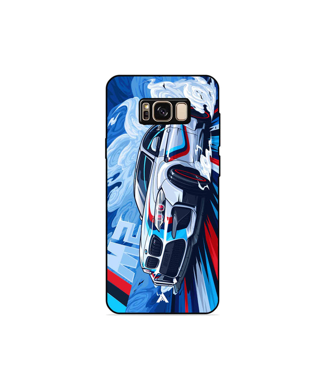 BMW M2 Metal Back Cover Phone Case for Samsung Galaxy S8 Plus