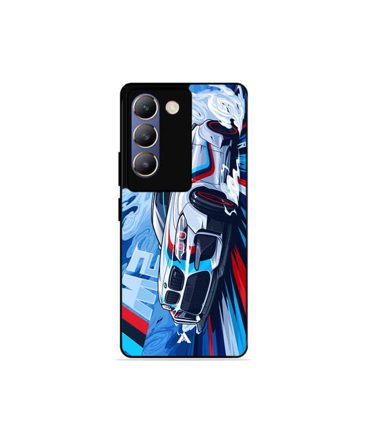 BMW M2 Metal Back Cover Phone Case for Vivo Y200e