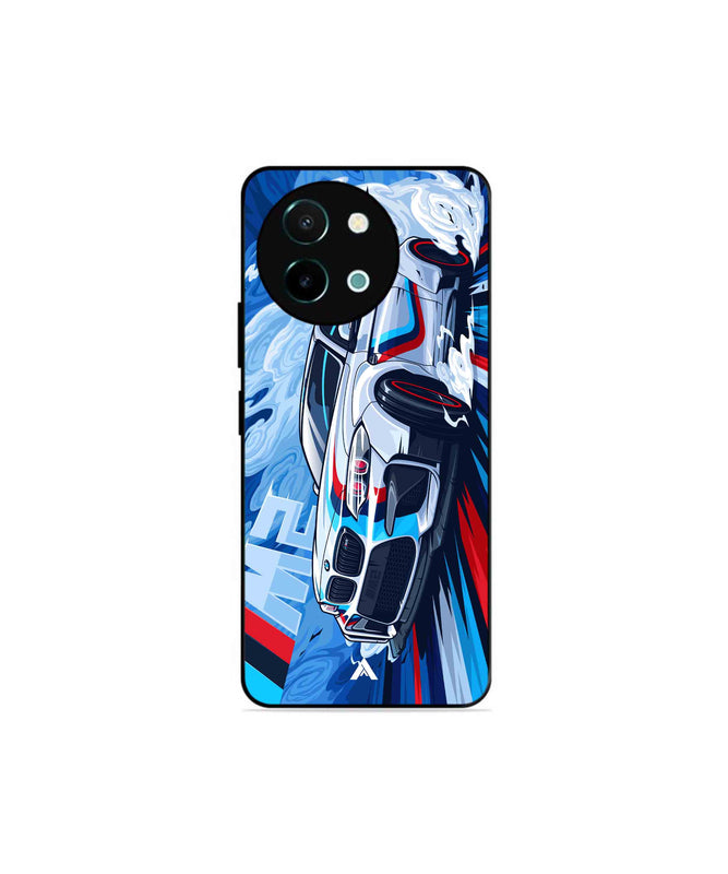 BMW M2 Metal Back Cover Phone Case for Vivo Y38
