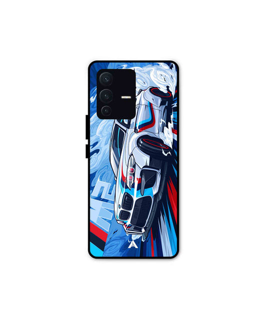 BMW M2 Metal Back Cover Phone Case for Vivo v23 Pro