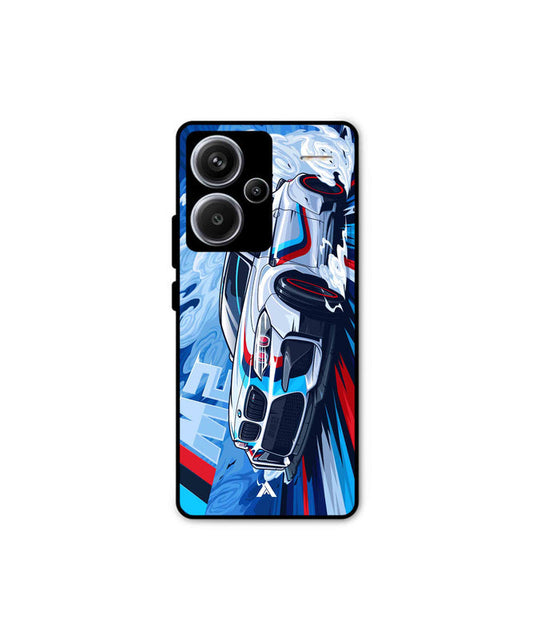 BMW M2 Metal Back Cover Phone Case for Xiaomi Redmi Note 13 Pro Plus